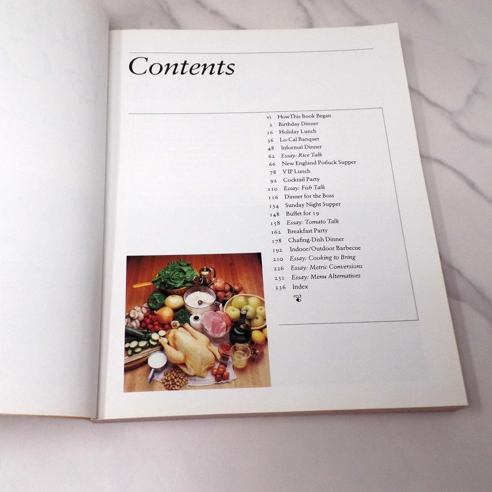 Vintage Cookbook, Julia Child & Company (1978)